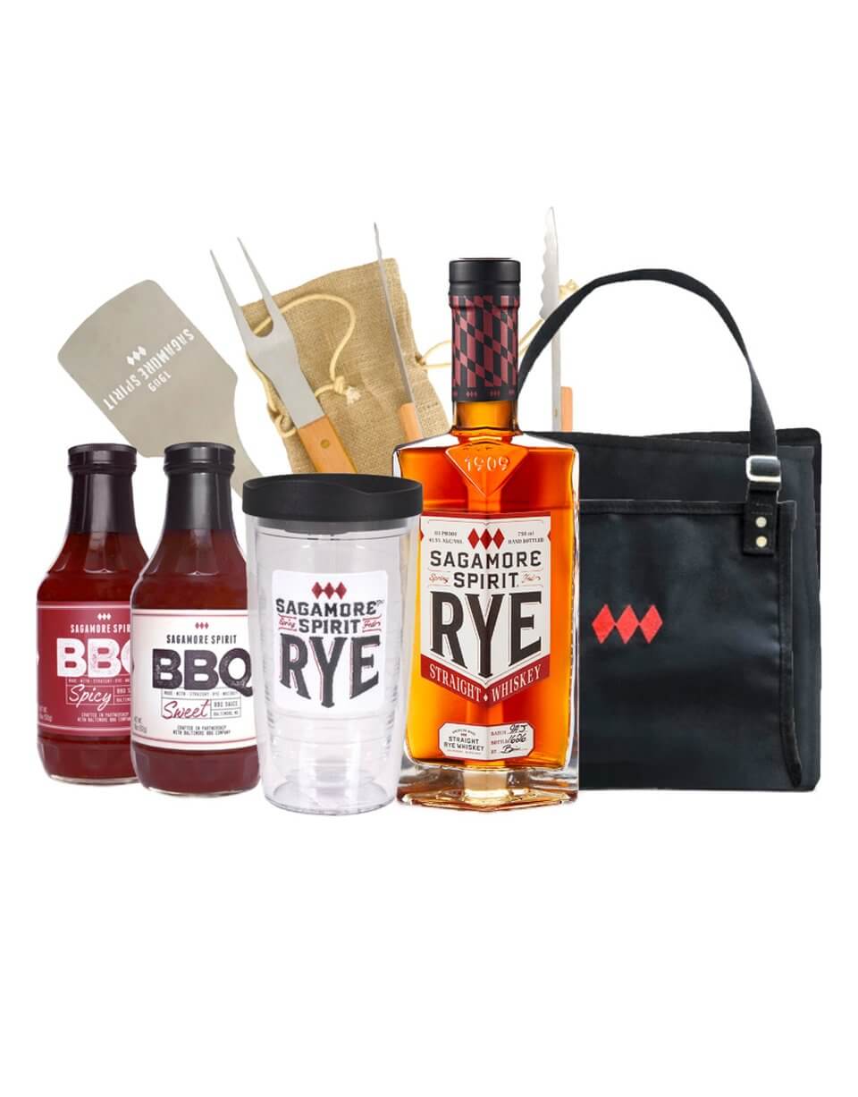 Sagamore Spirit Summer Barbeque Gift Set, $160